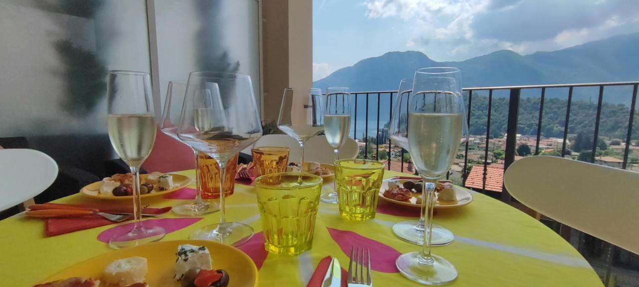 Magic View With Whirpool Apartment Lenno Exterior foto
