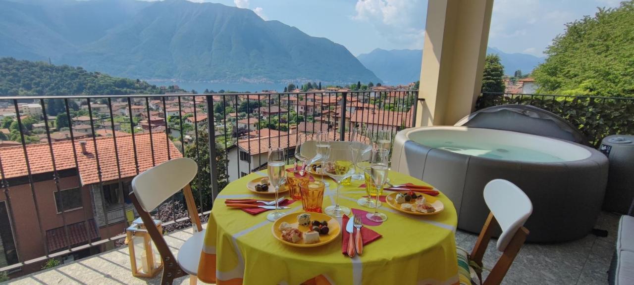 Magic View With Whirpool Apartment Lenno Exterior foto