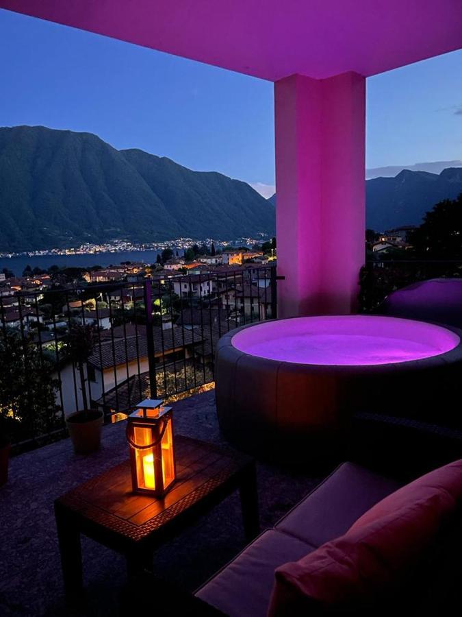 Magic View With Whirpool Apartment Lenno Exterior foto