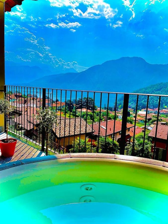 Magic View With Whirpool Apartment Lenno Exterior foto