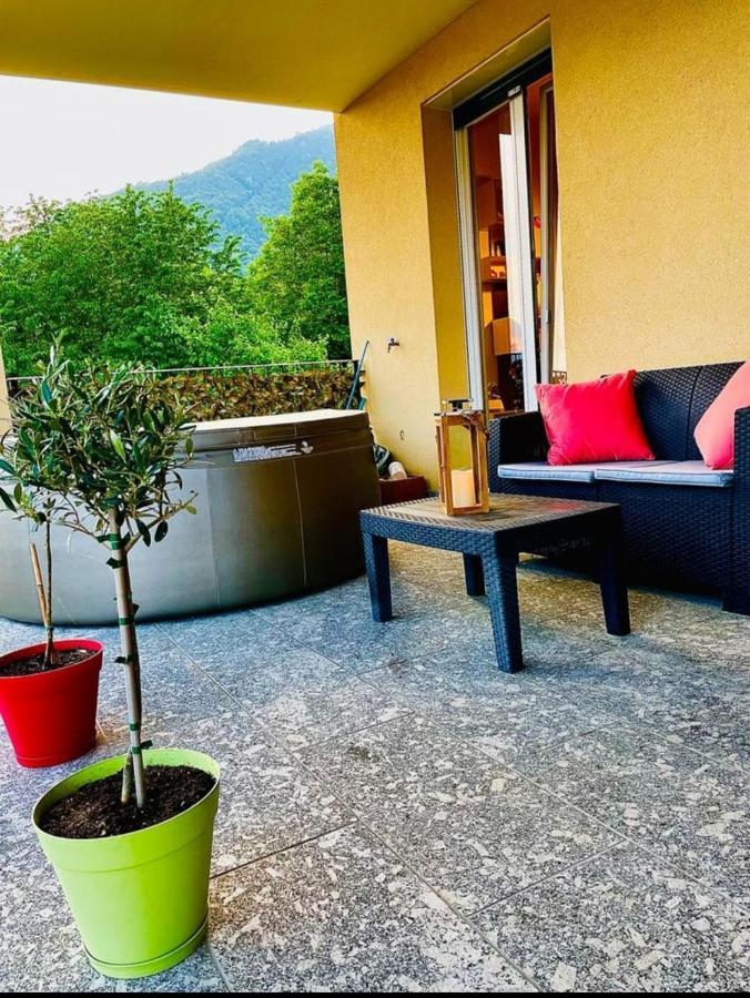 Magic View With Whirpool Apartment Lenno Exterior foto